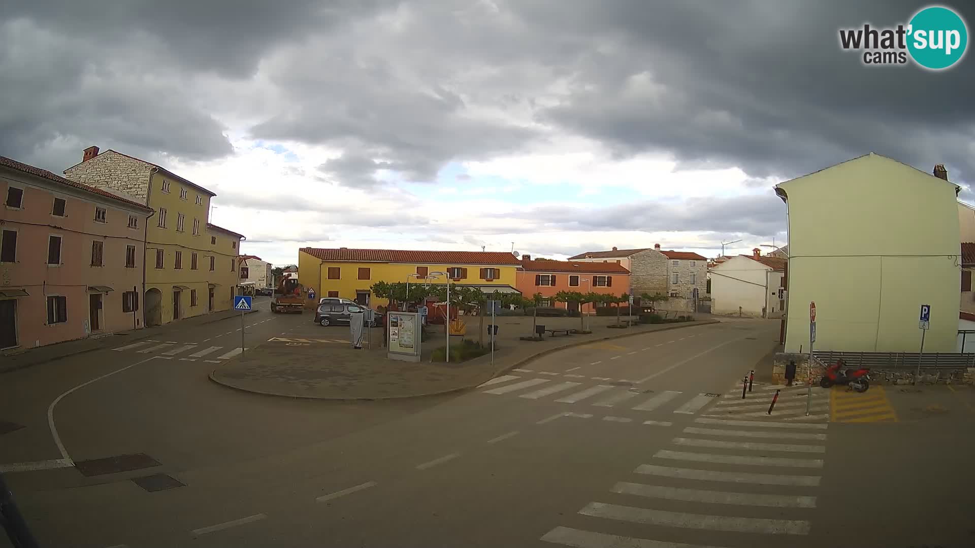 Bale Trg La Musa webcam – Istria – Croatia