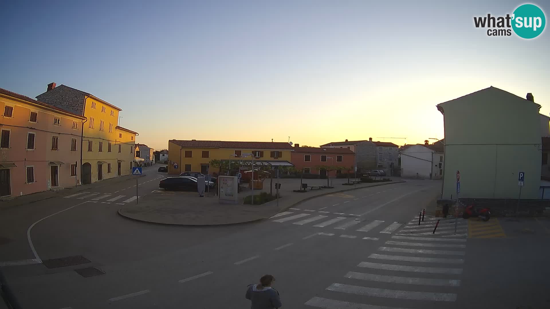 Bale, webcam de la plaza La Musa – Istria – Croacia