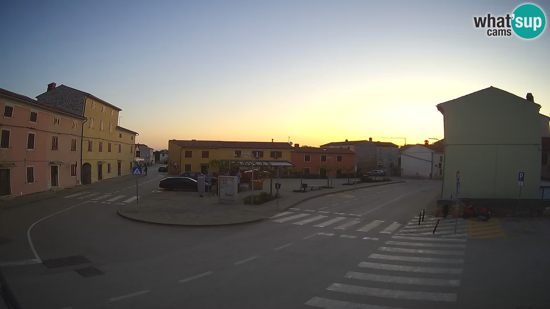Bale Trg La Musa webcam – Istria – Croatia