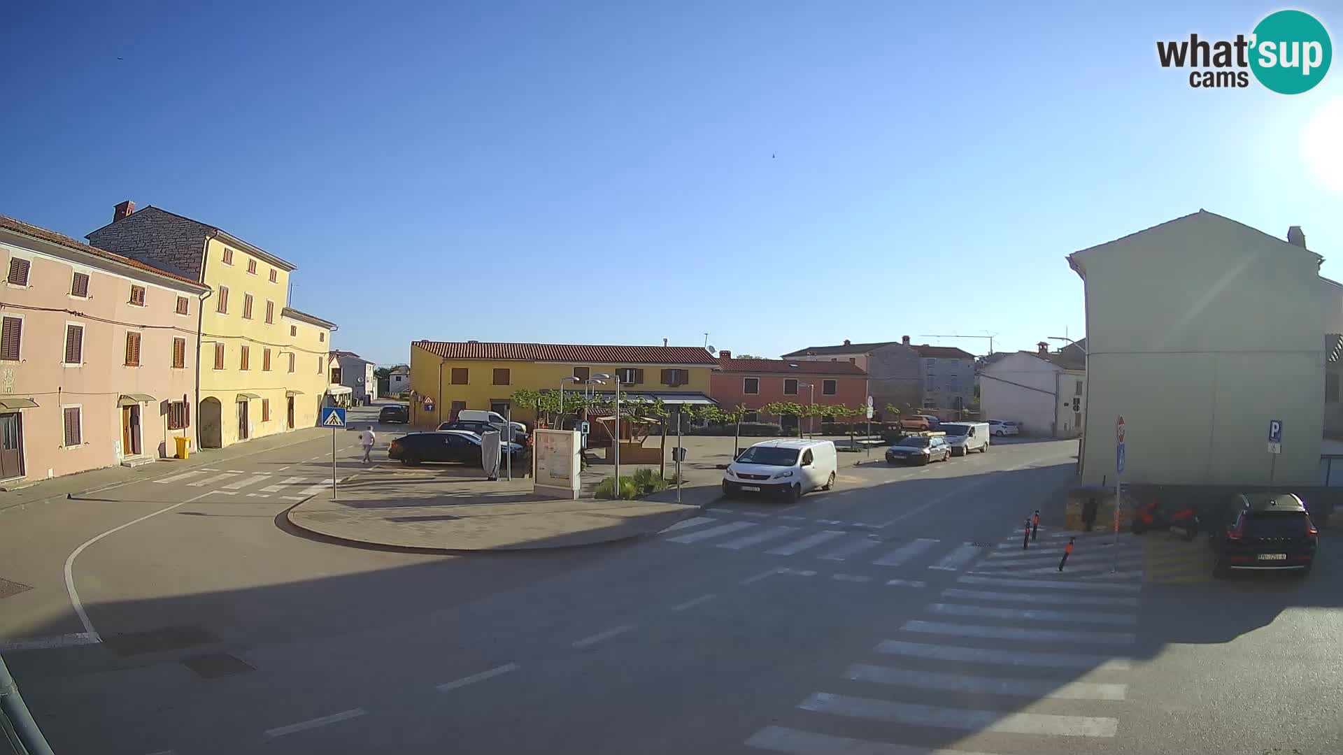 Bale Trg La Musa webcam – Istria – Croatia