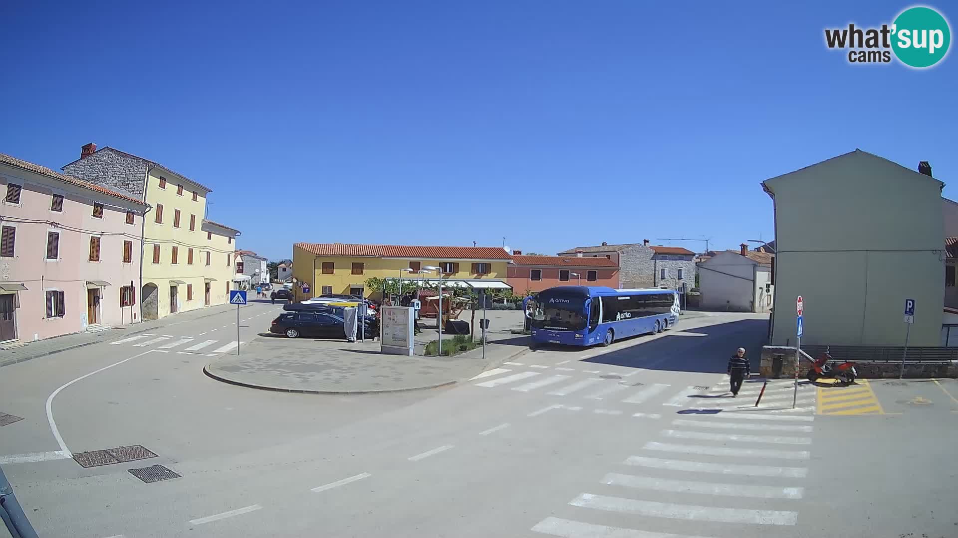 Bale Trg La Musa web kamera – Istra