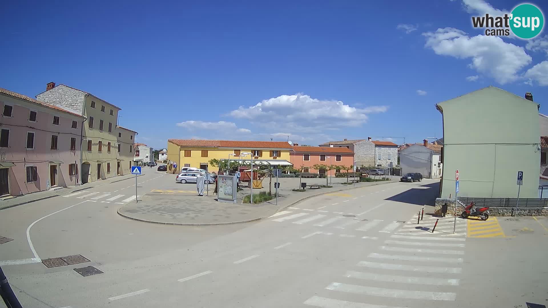 Bale Trg La Musa spletna kamera – Istra – Hrvaška