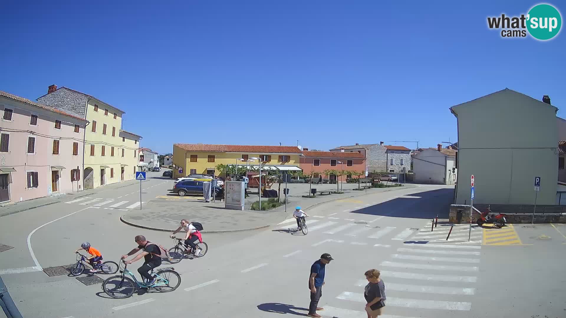 Webcam Valle, piazza La Musa – Istria – Croazia