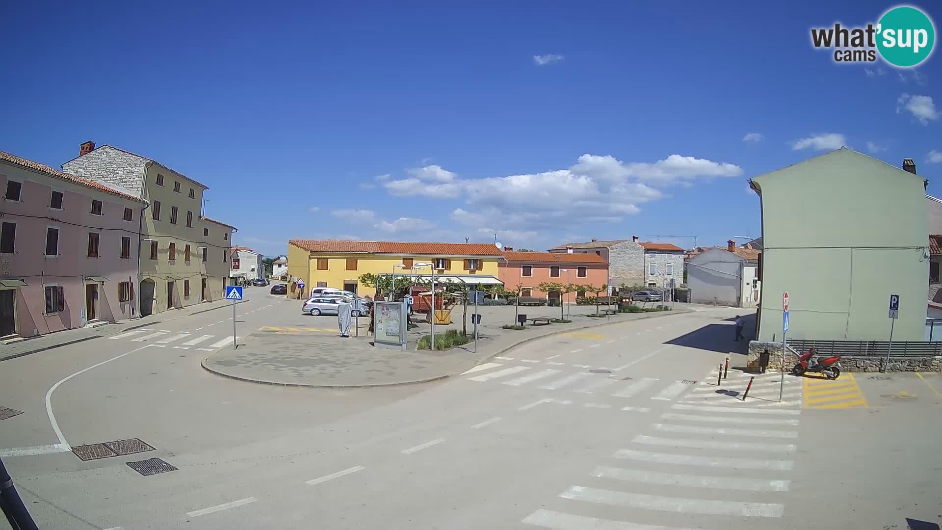 Bale Trg La Musa spletna kamera – Istra – Hrvaška