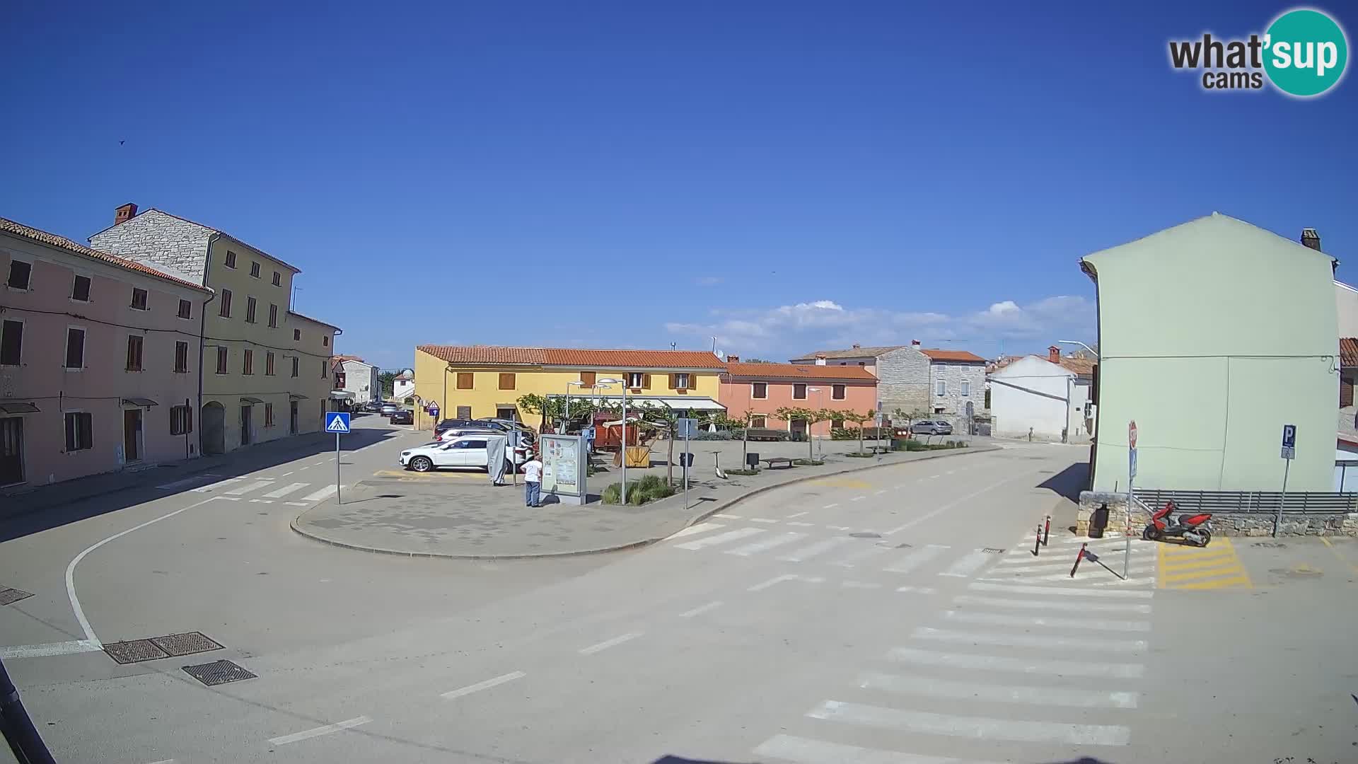 Bale Trg La Musa spletna kamera – Istra – Hrvaška