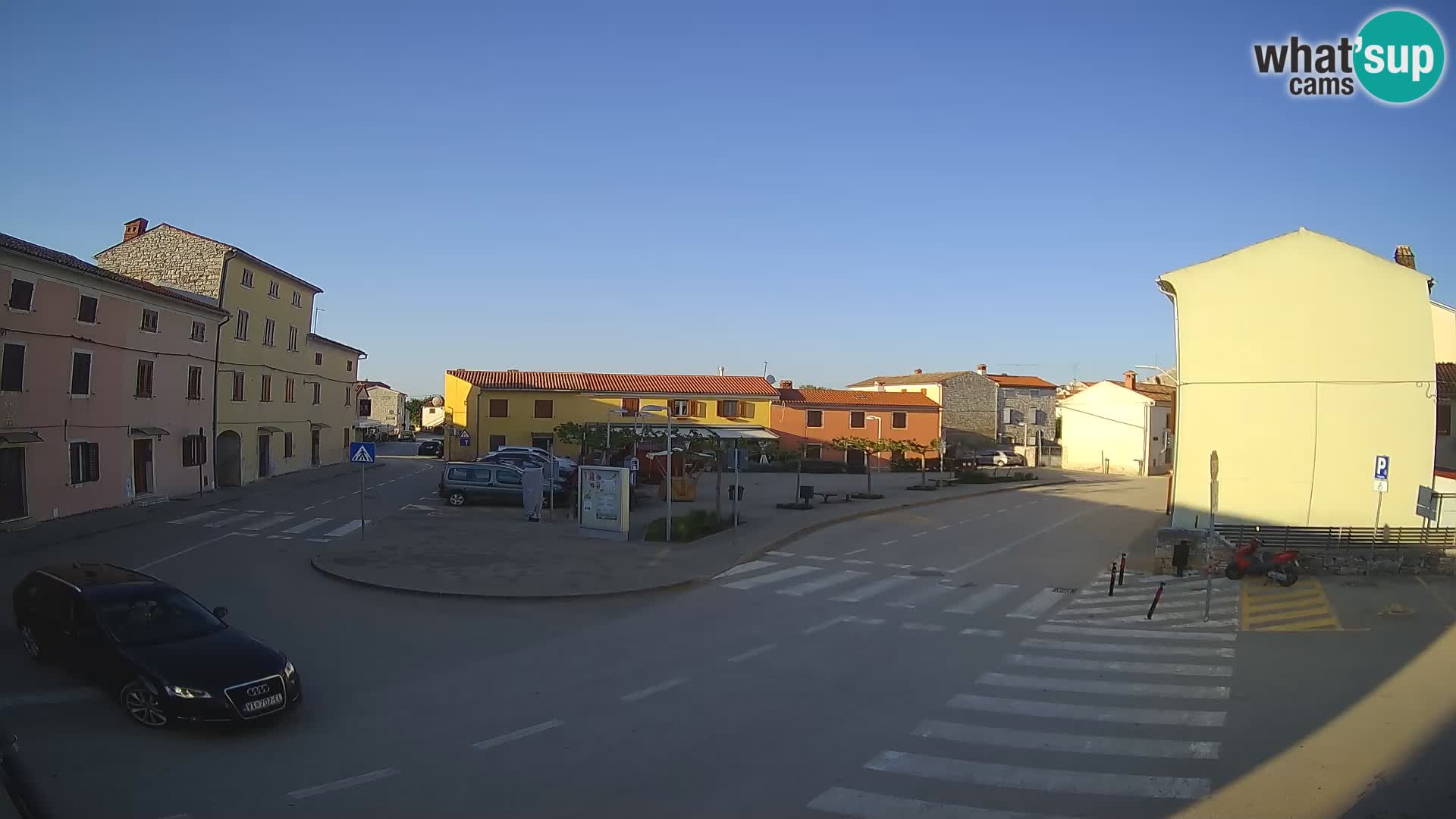 Bale Trg La Musa spletna kamera – Istra – Hrvaška