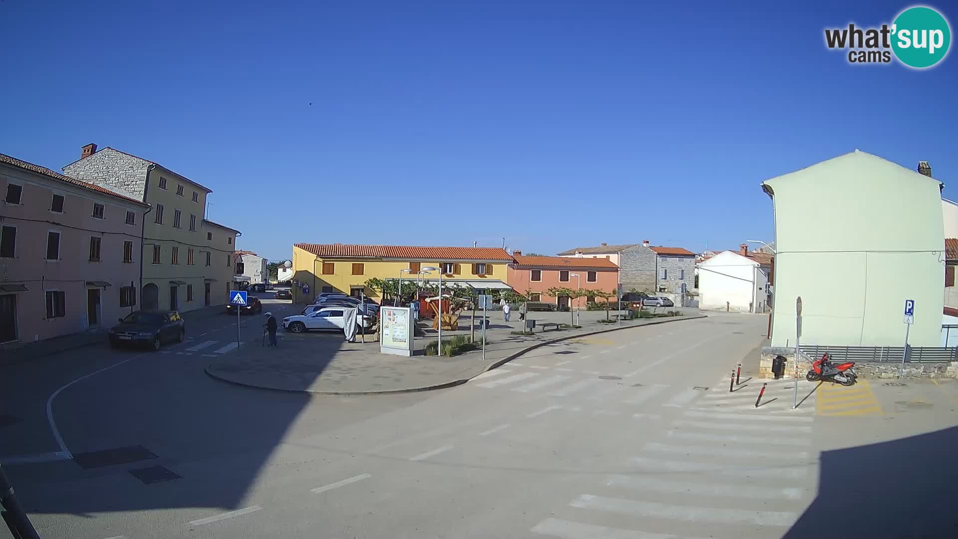 Bale Trg La Musa webcam – Istria – Croatia