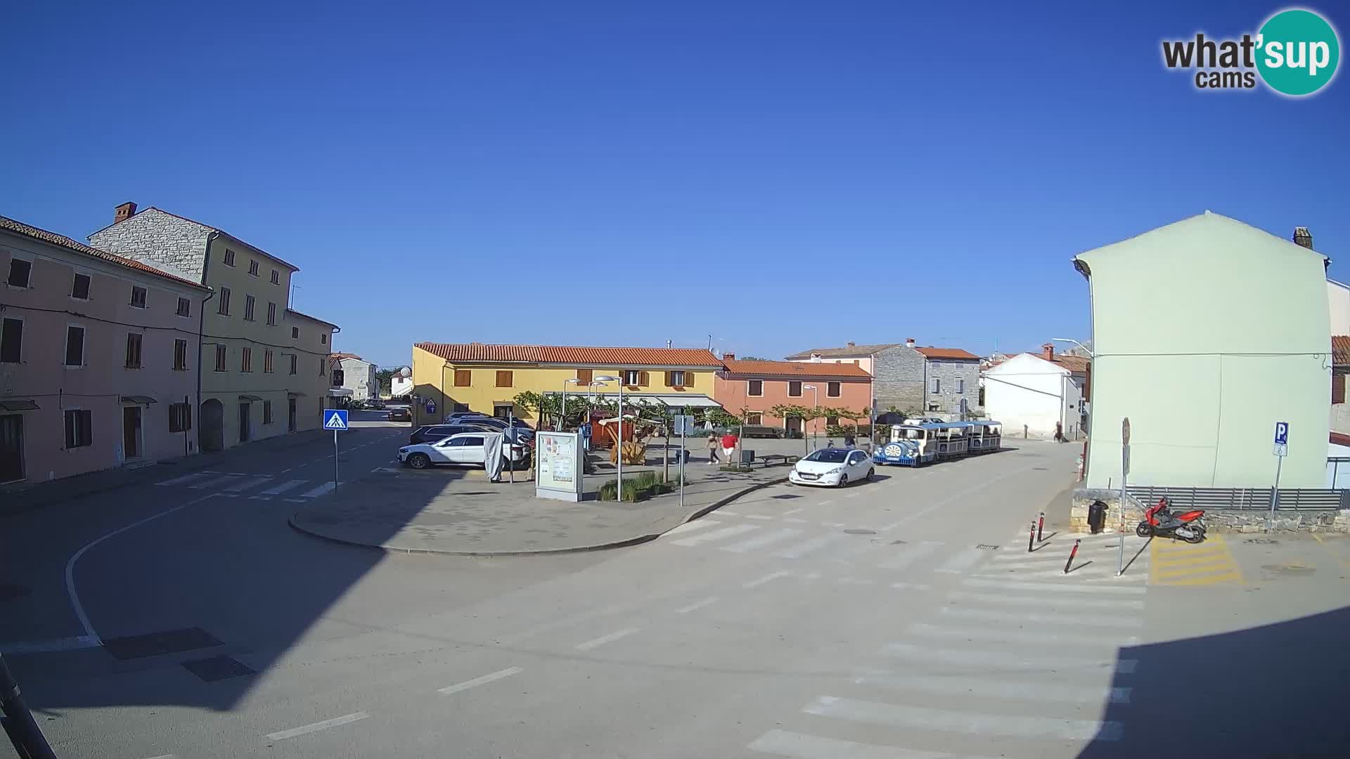 Webcam Valle, piazza La Musa – Istria – Croazia