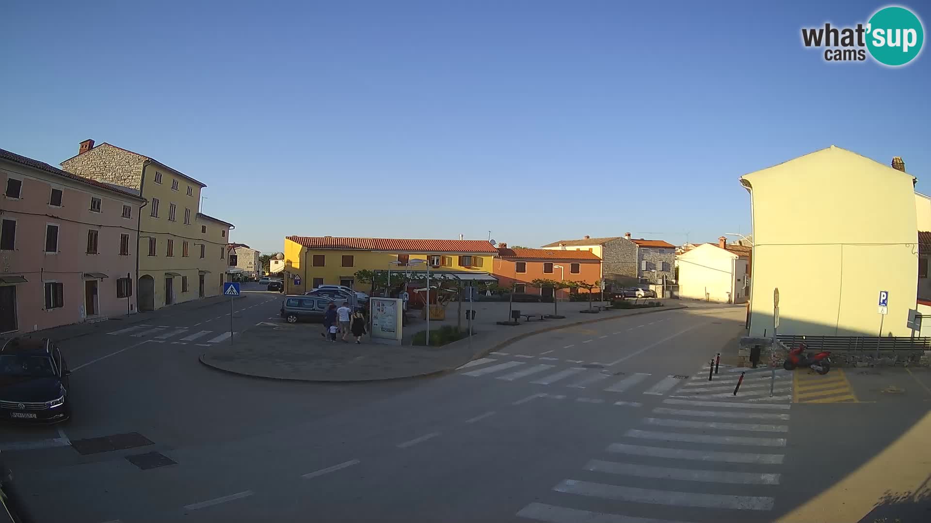 Bale Trg La Musa spletna kamera – Istra – Hrvaška