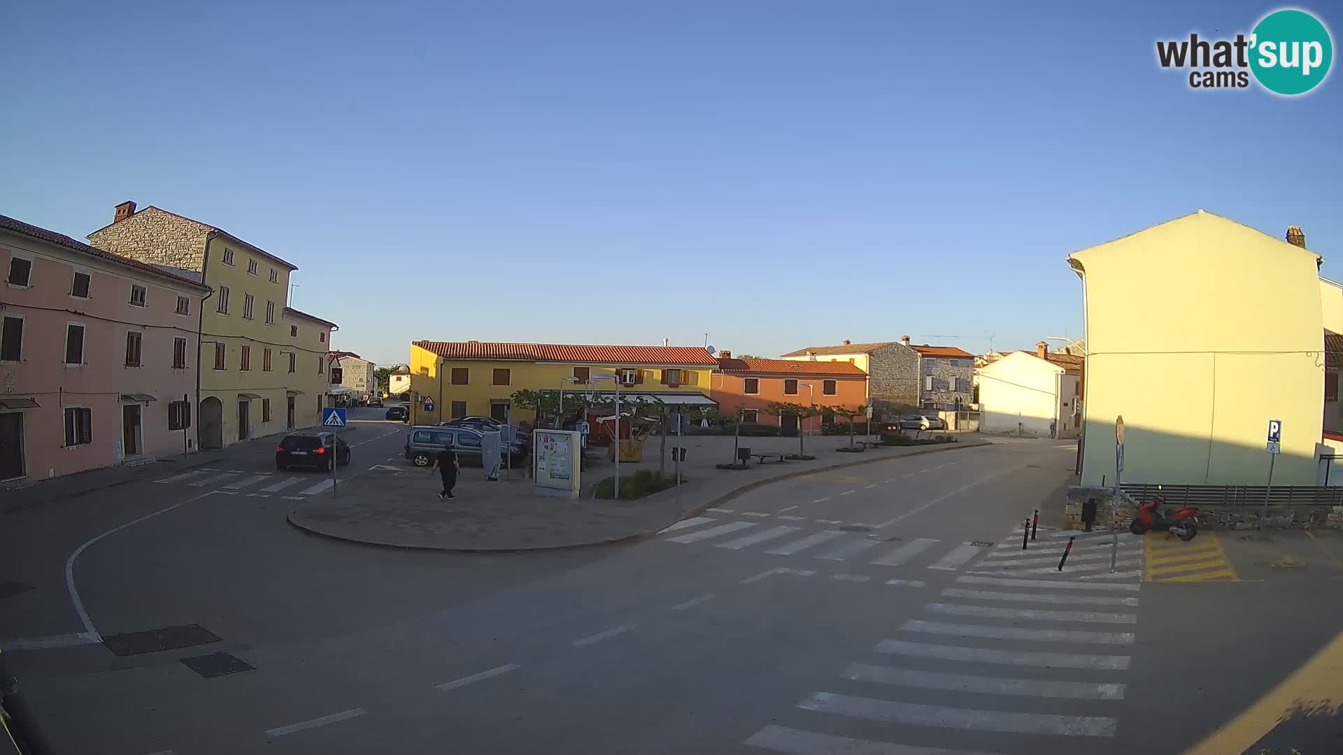 Bale Trg La Musa spletna kamera – Istra – Hrvaška
