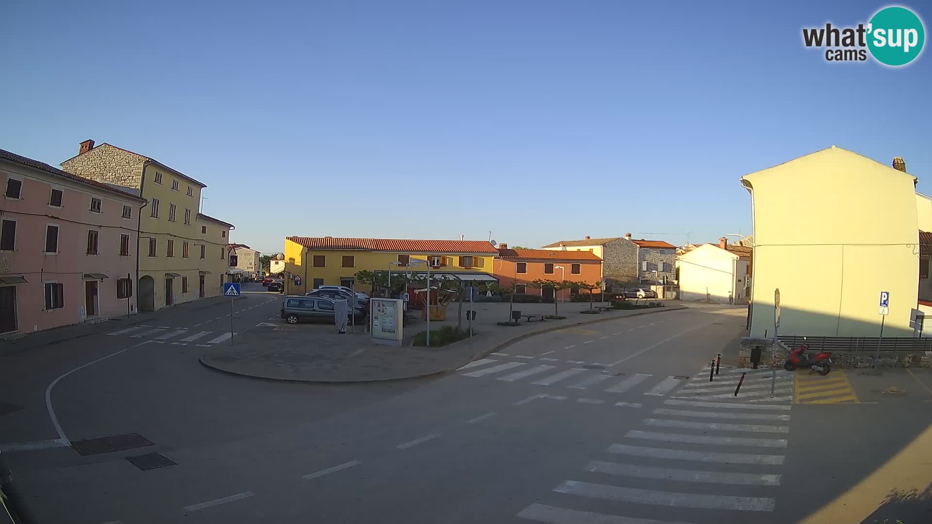 Bale Trg La Musa web kamera – Istra