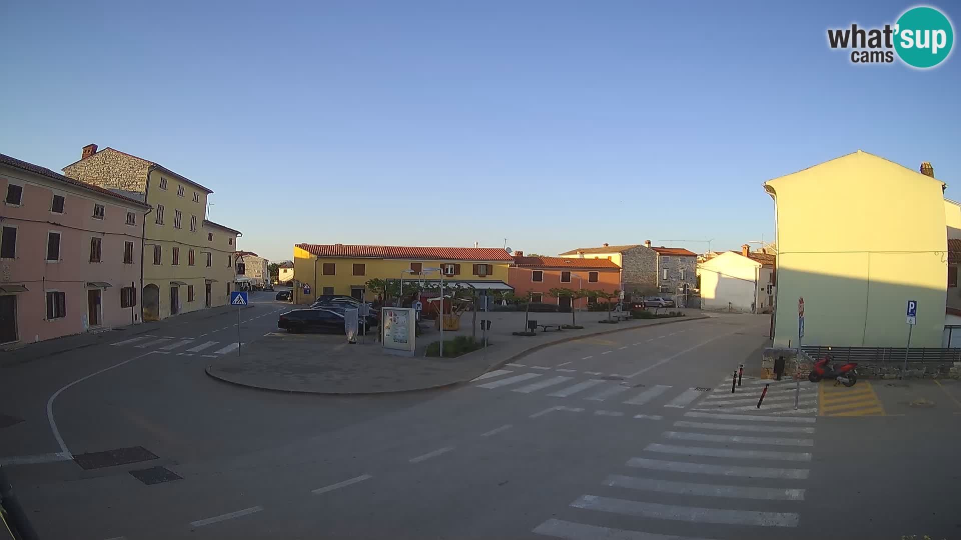 Bale Trg La Musa webcam – Istria – Croatia