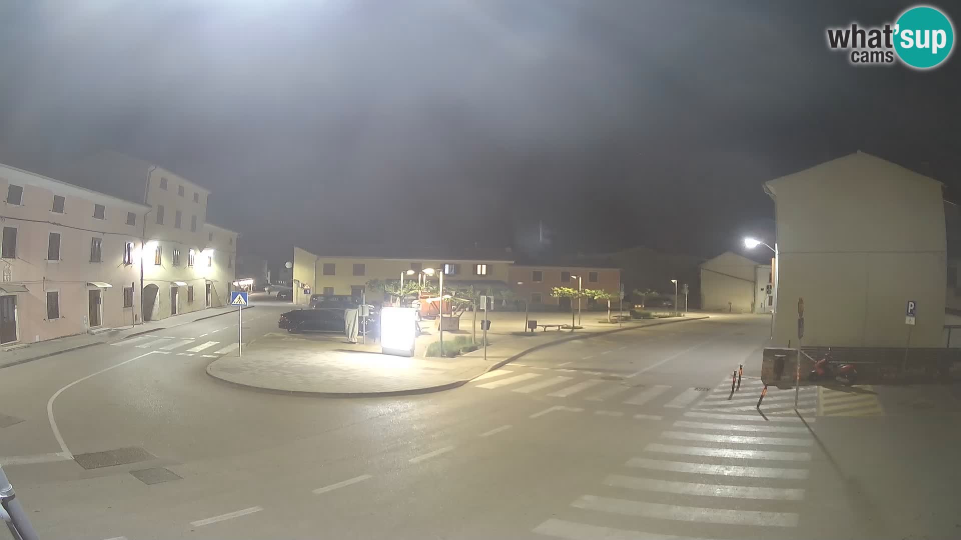 Bale, webcam de la plaza La Musa – Istria – Croacia