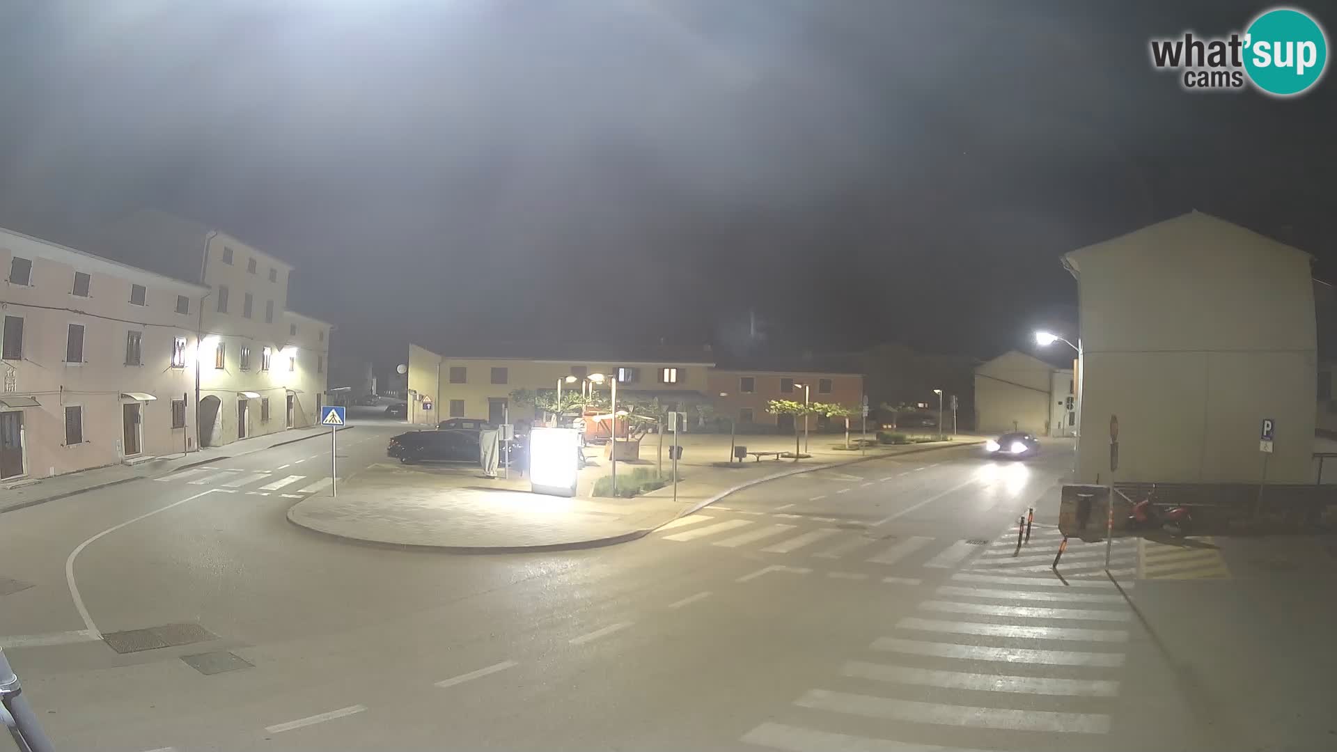 Bale, webcam de la plaza La Musa – Istria – Croacia