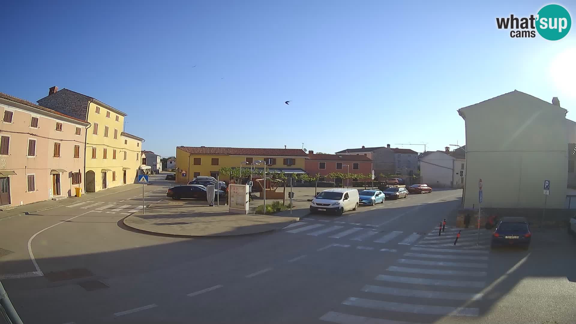 Bale Trg La Musa webcam – Istria – Croatia