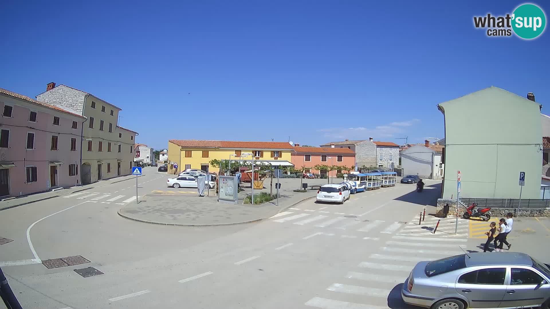 Bale Trg La Musa webcam – Istria – Croatia