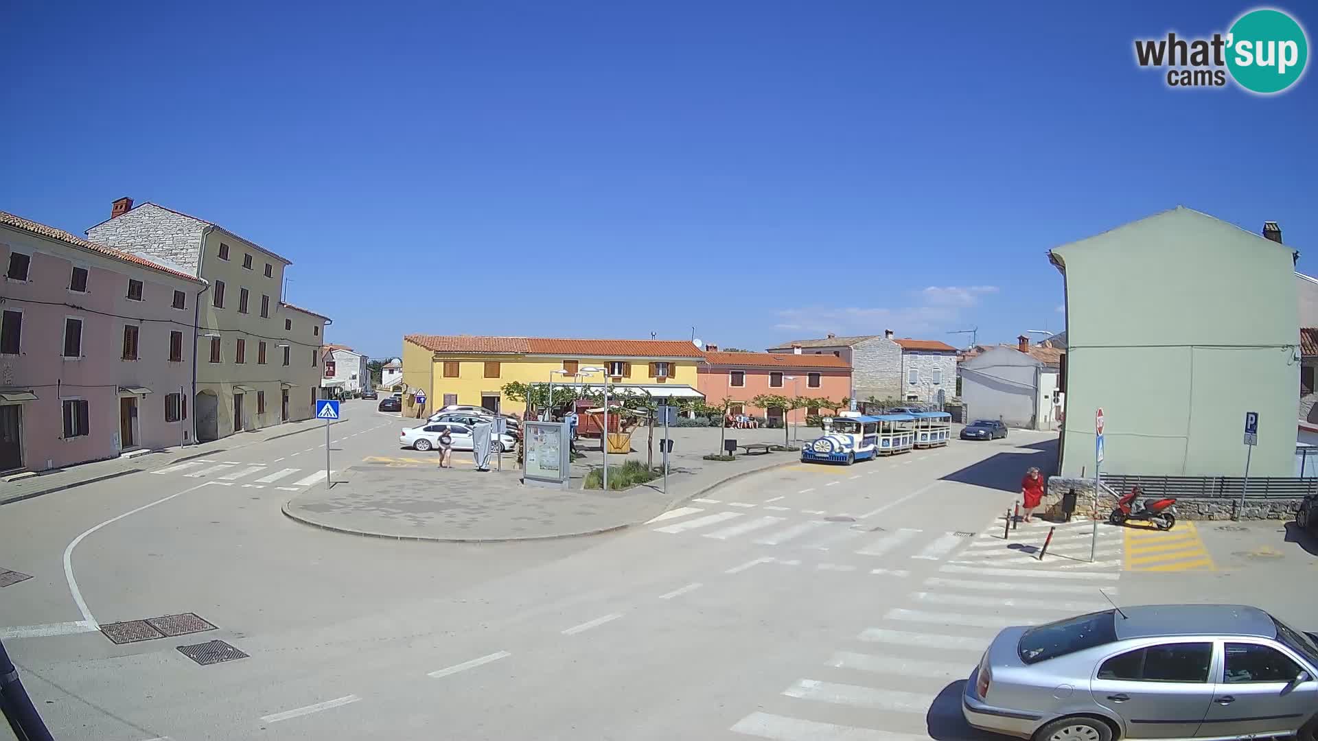 Bale Trg La Musa webcam – Istria – Croatia