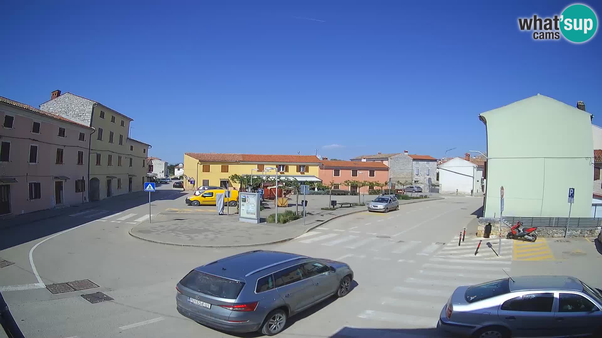 Bale, webcam de la plaza La Musa – Istria – Croacia