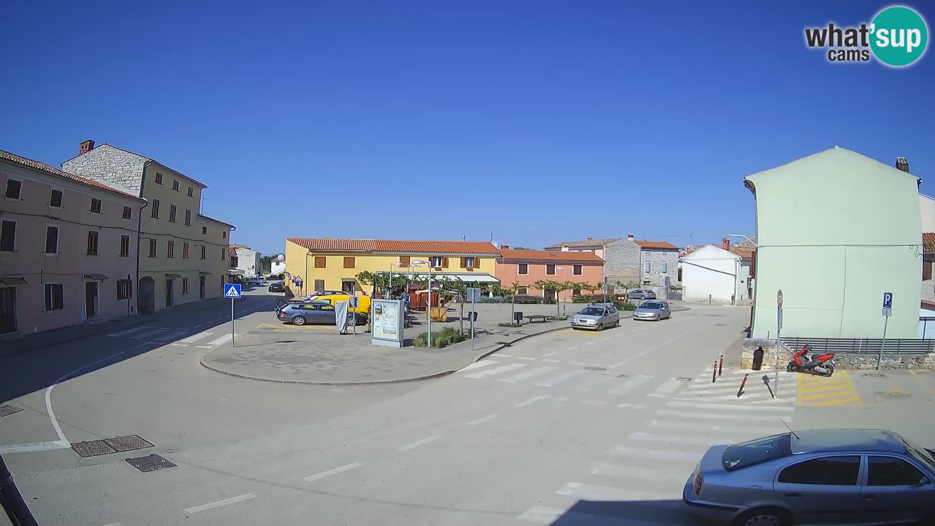 Bale Trg La Musa webcam – Istria – Croatia