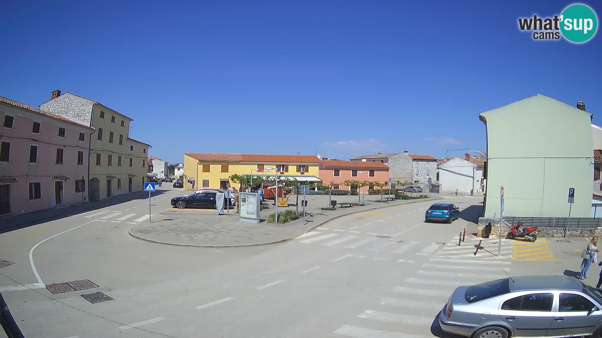 Bale Trg La Musa webcam – Istria – Croatia