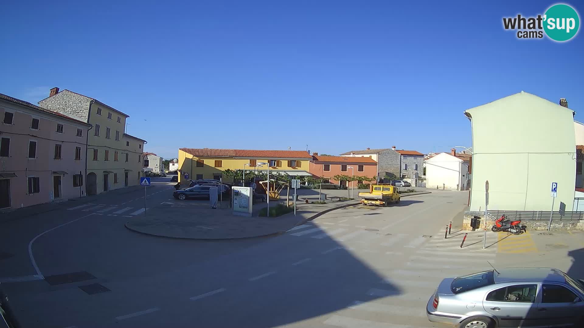 Bale Trg La Musa webcam – Istria – Croatia