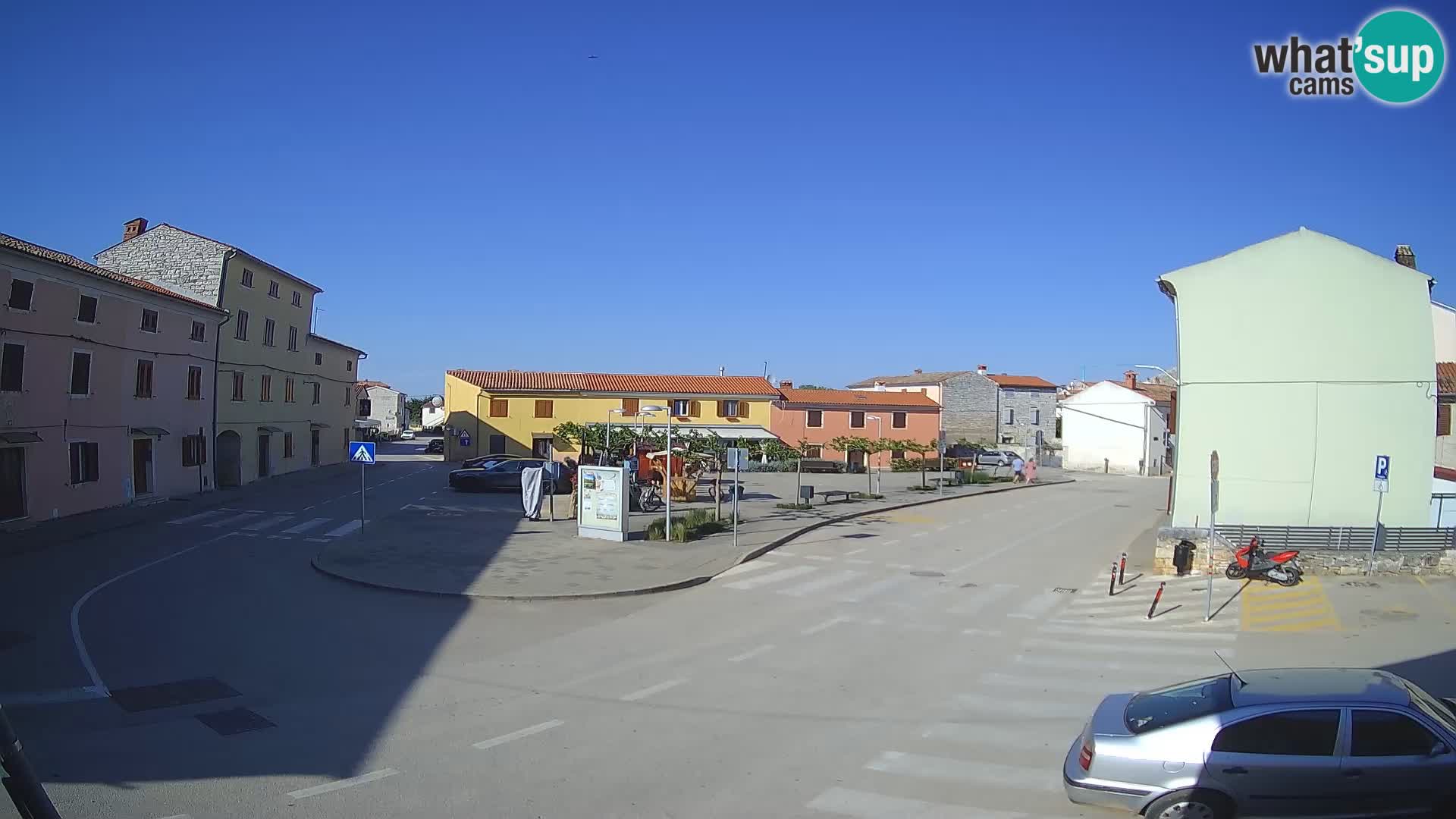 Webcam Valle, piazza La Musa – Istria – Croazia