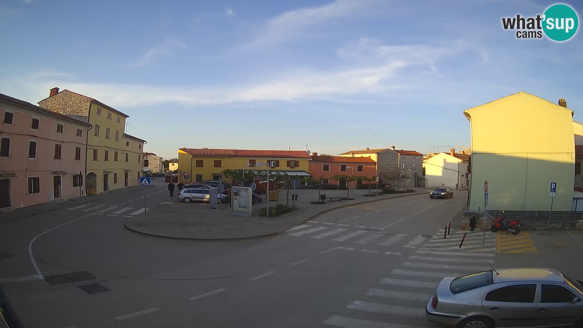 Bale Trg La Musa spletna kamera – Istra – Hrvaška
