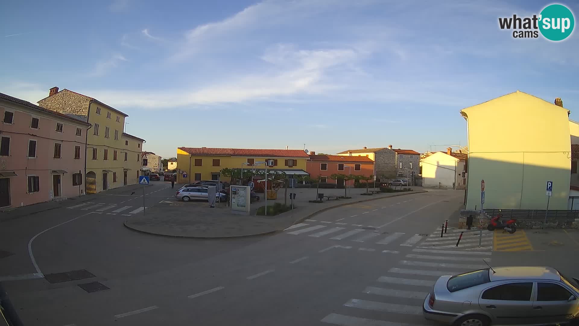 Bale Trg La Musa webcam – Istria – Croatia