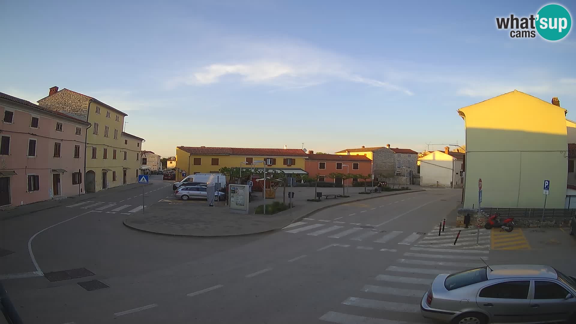 Bale Trg La Musa webcam – Istria – Croatia