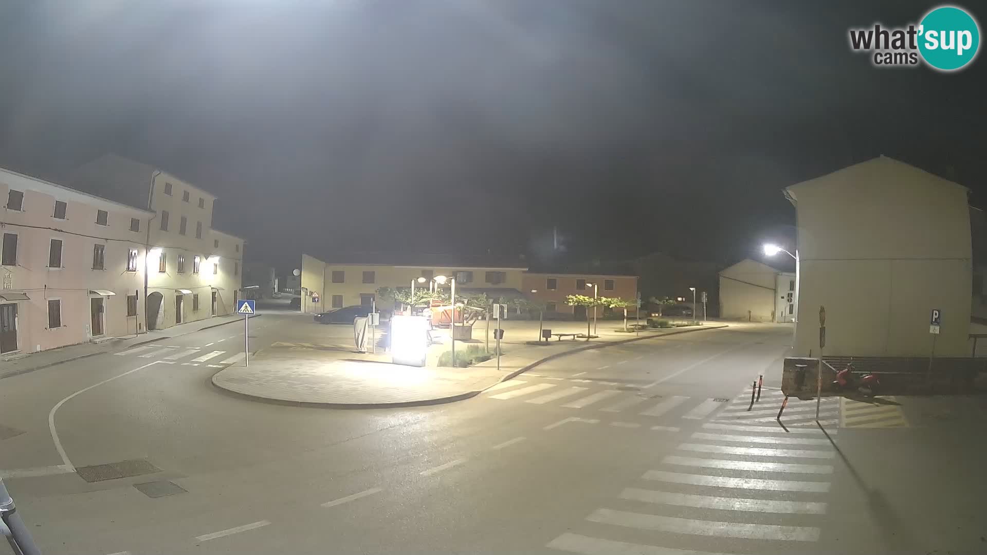 Bale Trg La Musa webcam – Istria – Croatia