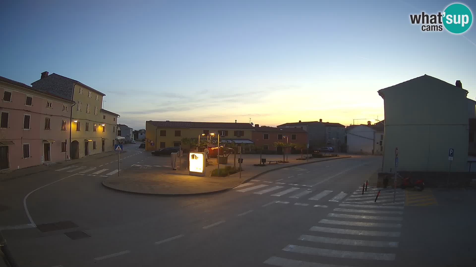 Webcam Valle, piazza La Musa – Istria – Croazia