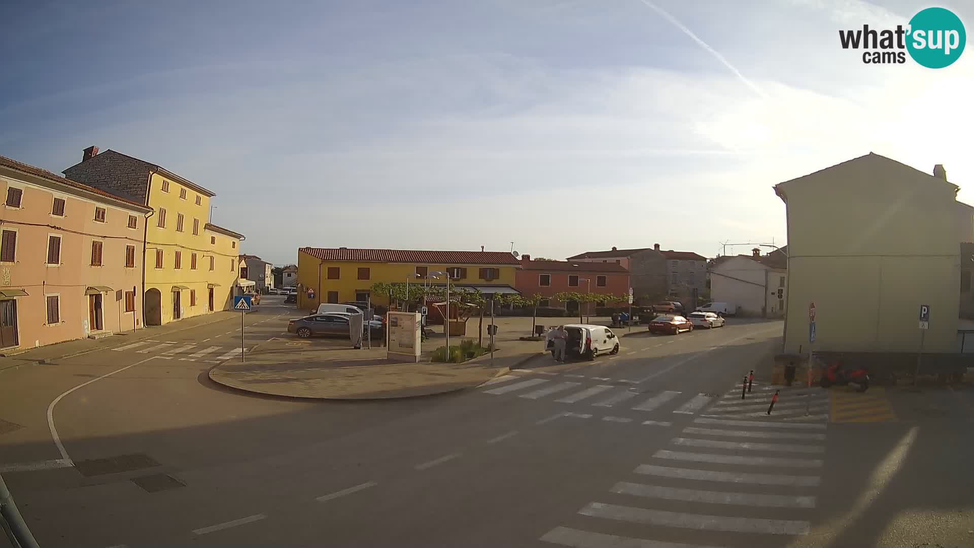 Bale Trg La Musa webcam – Istria – Croatia