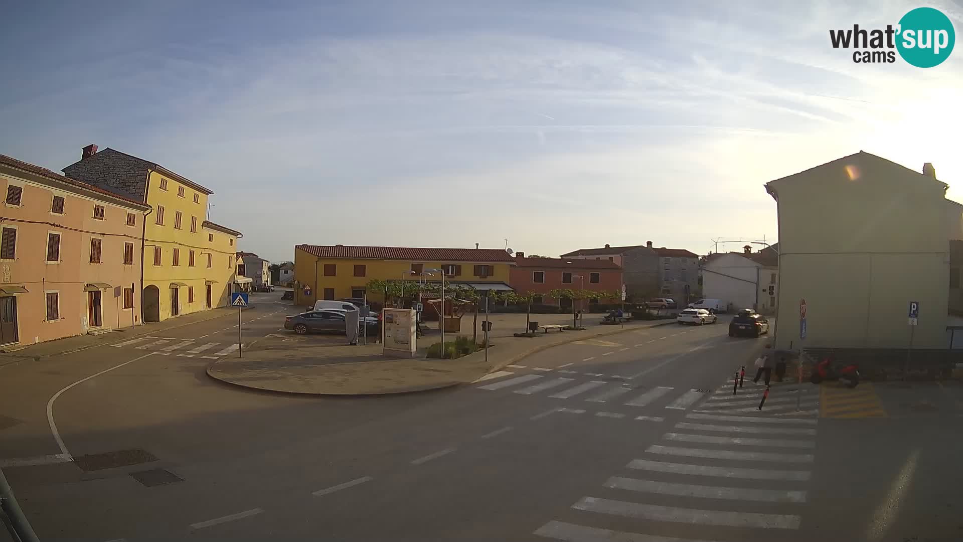 Bale Trg La Musa webcam – Istria – Croatia