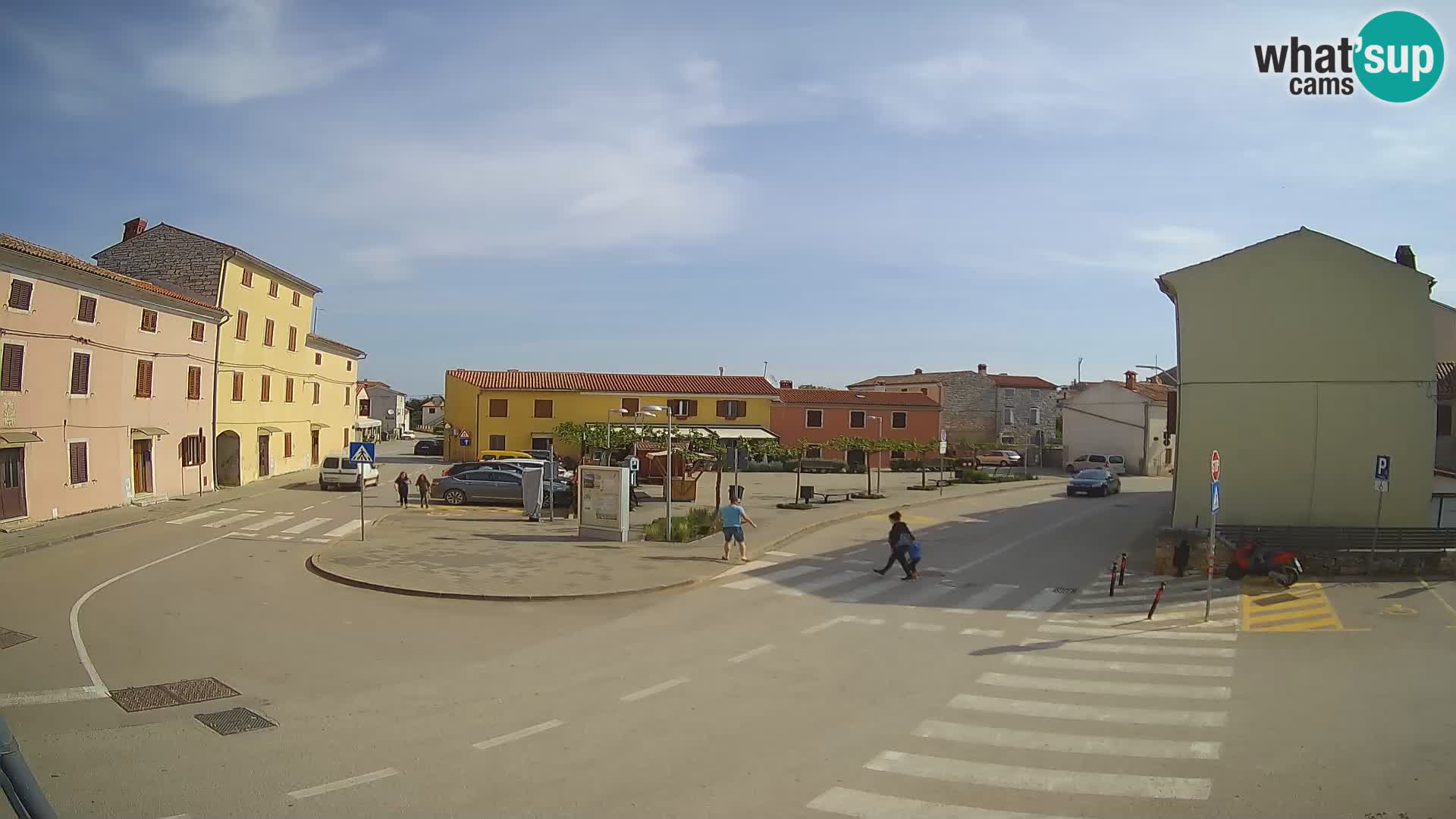 Bale Trg La Musa web kamera – Istra