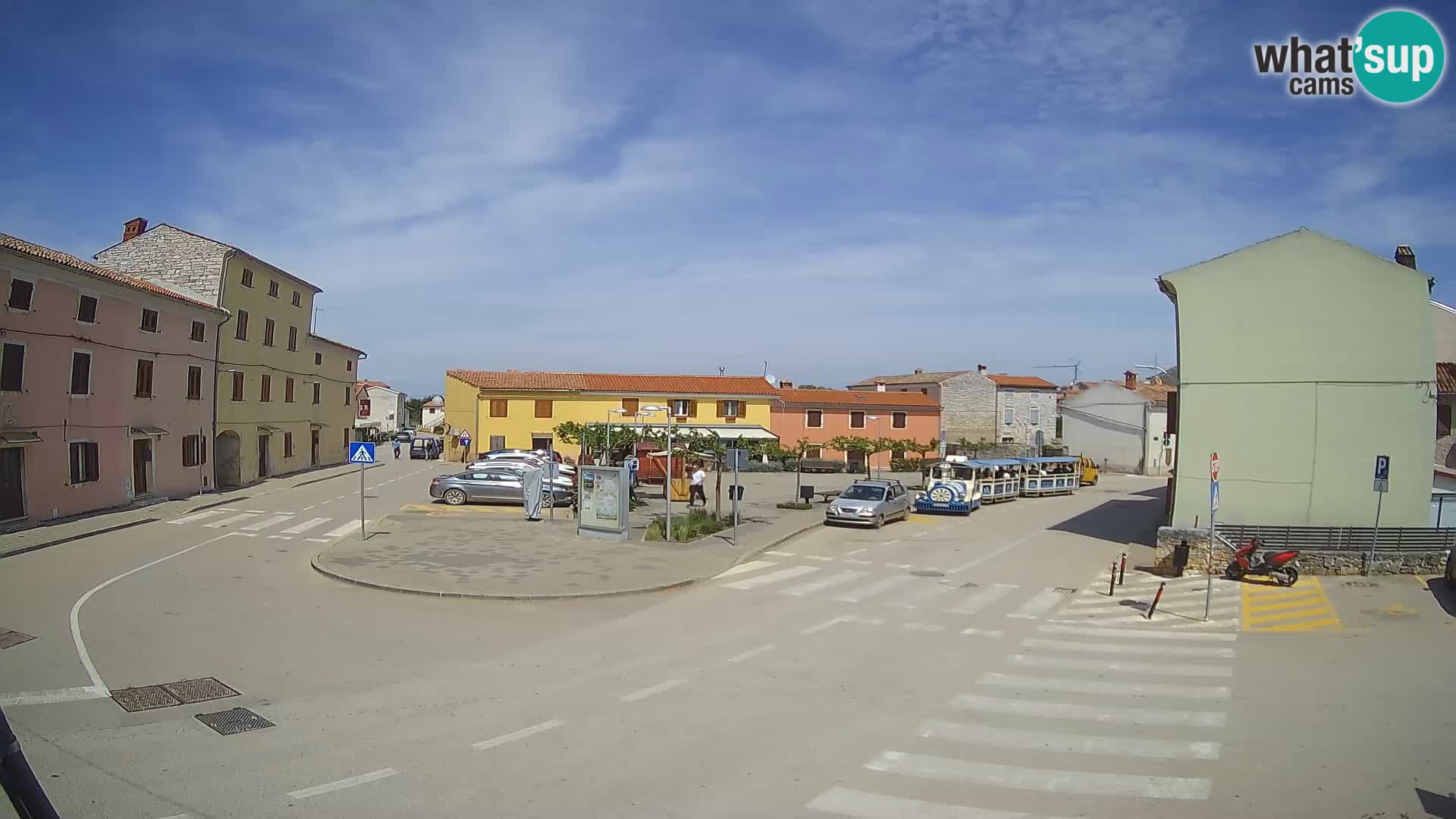 Bale Trg La Musa webcam – Istria – Croatia
