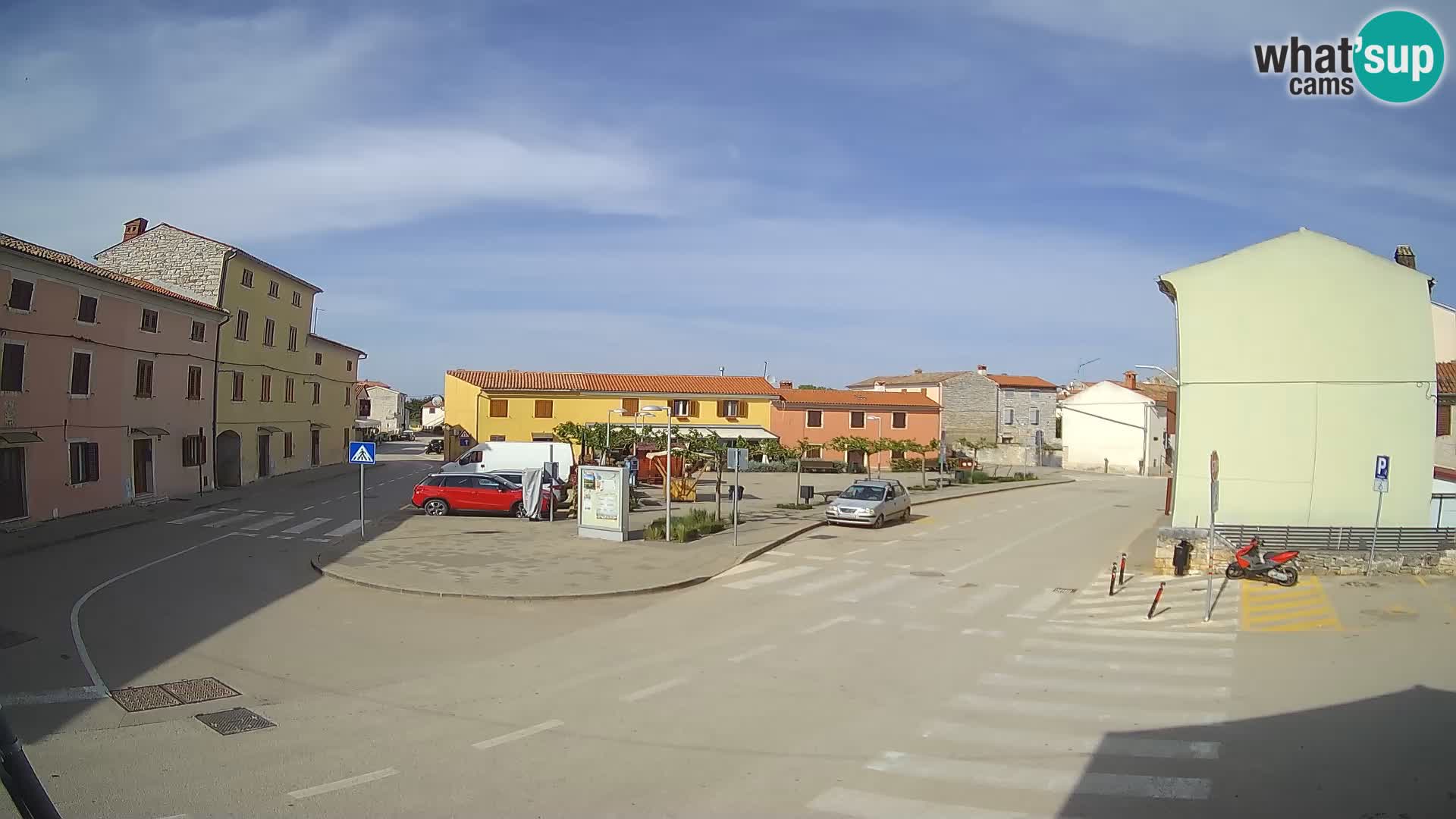 Bale Trg La Musa webcam – Istria – Croatia