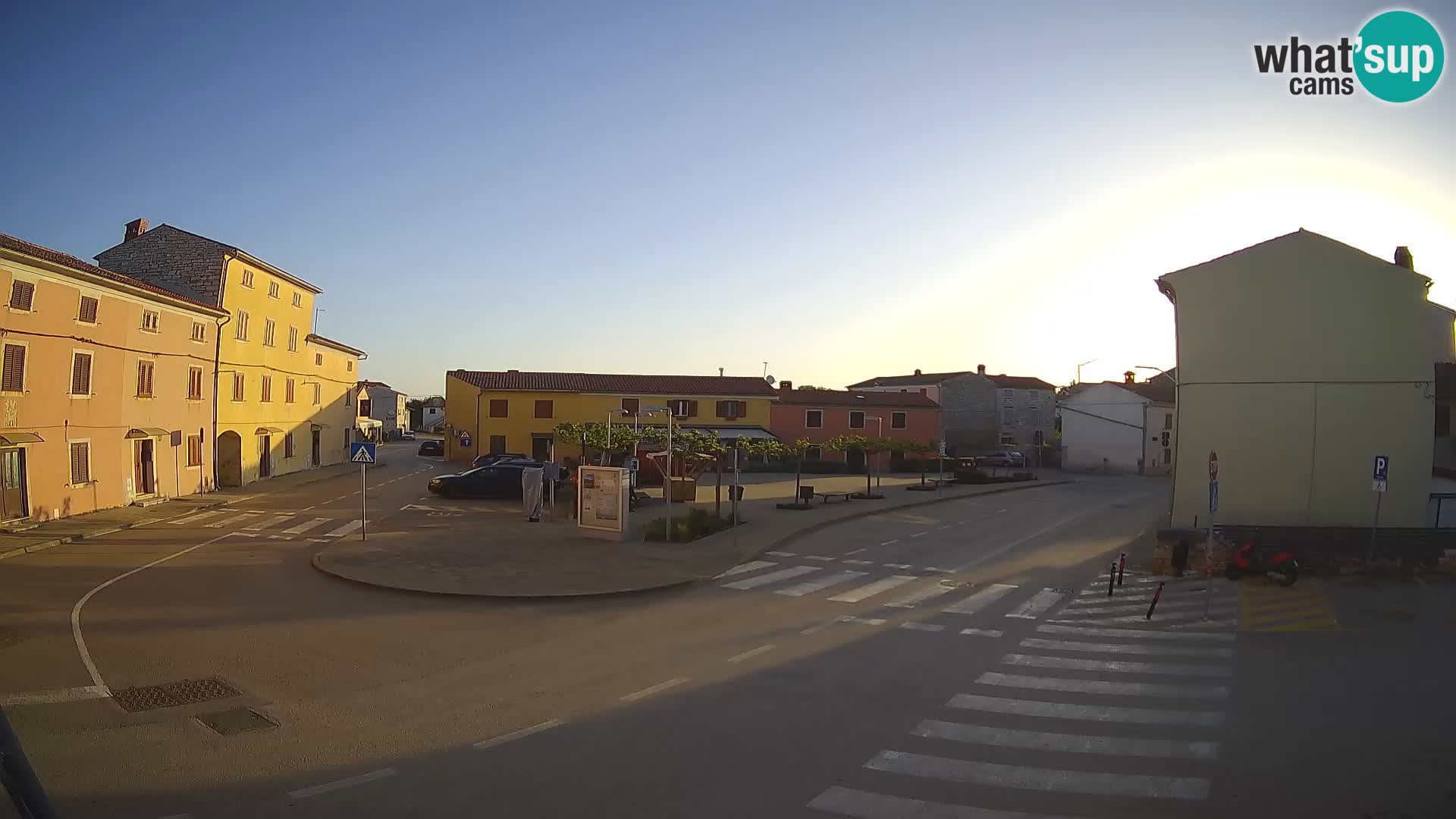 Bale Trg La Musa spletna kamera – Istra – Hrvaška