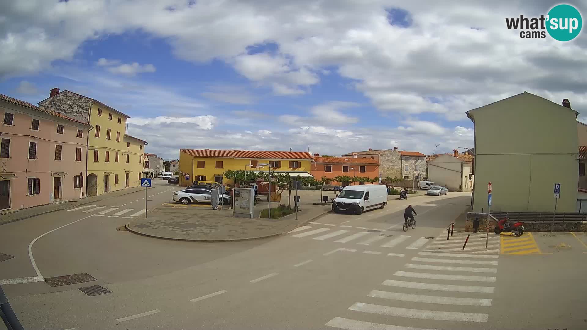 Bale, webcam de la plaza La Musa – Istria – Croacia