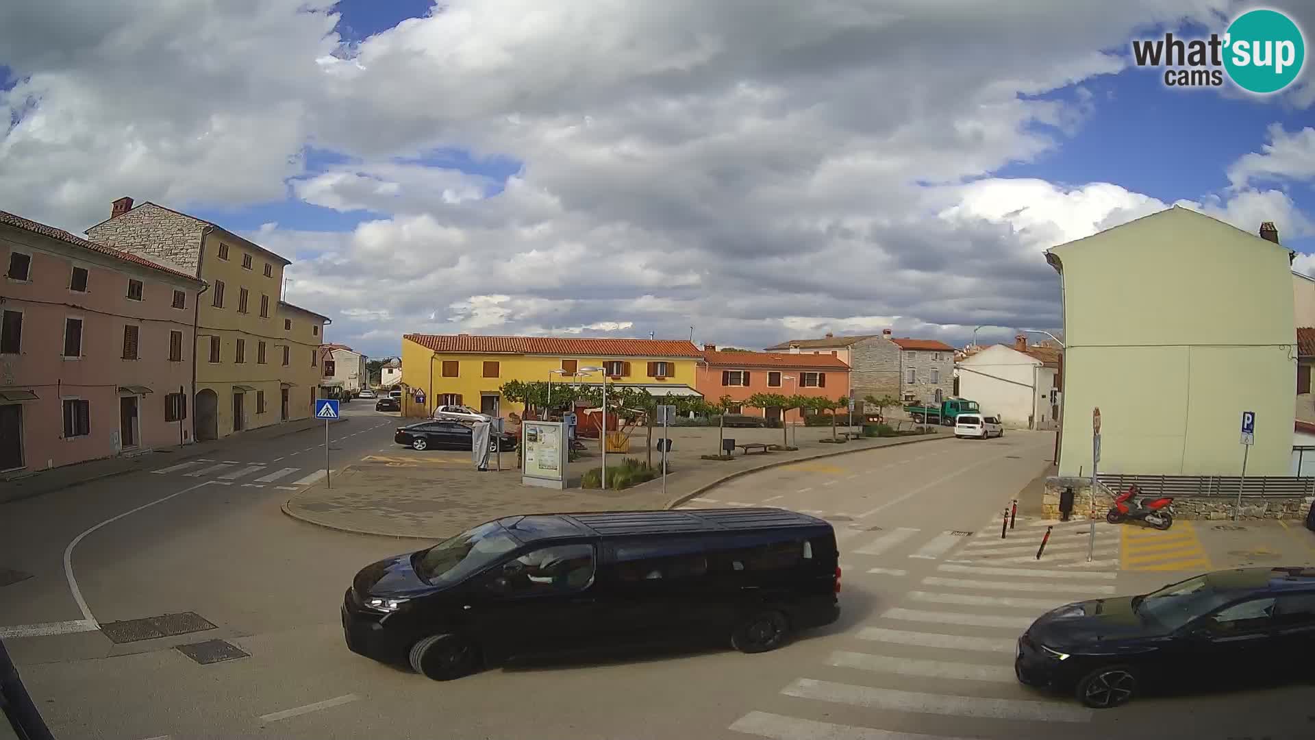 Bale, webcam de la place La Musa – Istrie – Croatie