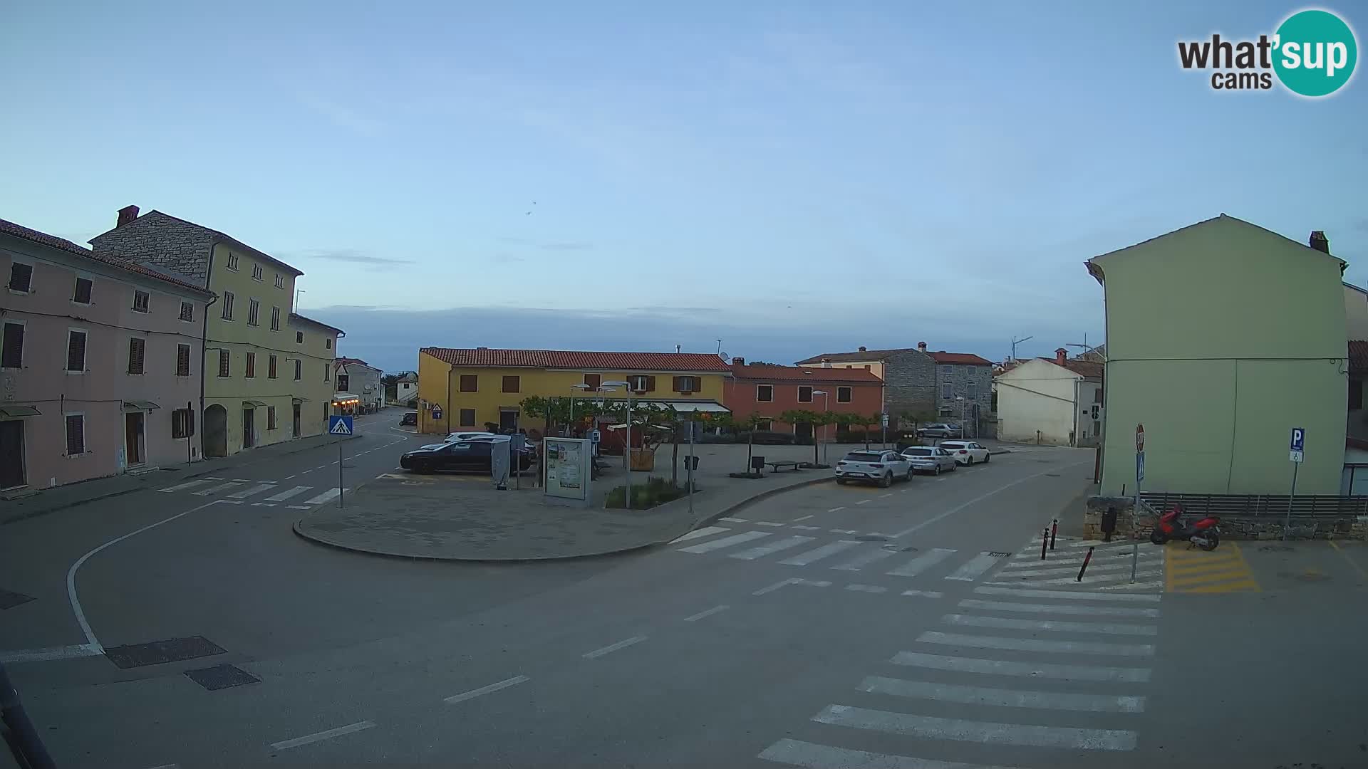 Bale, webcam de la plaza La Musa – Istria – Croacia