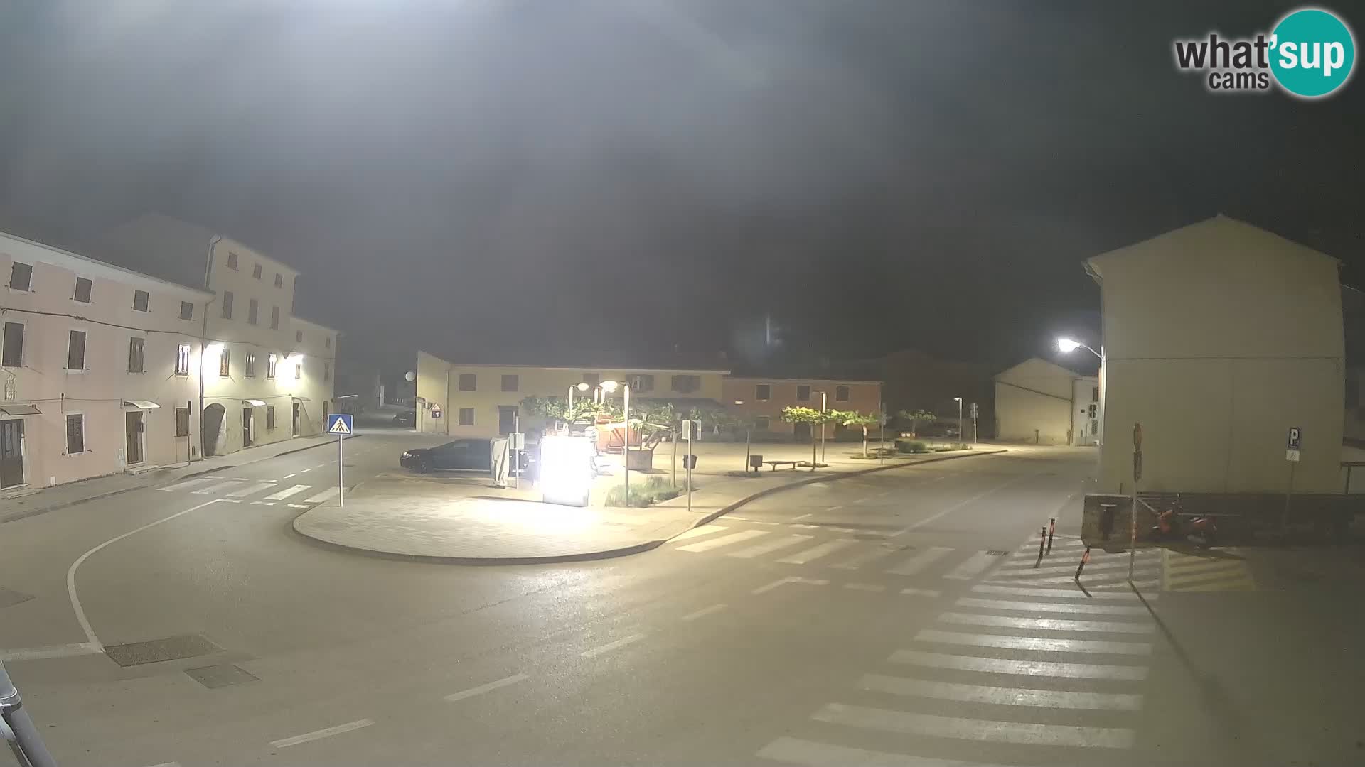 Bale, webcam de la place La Musa – Istrie – Croatie
