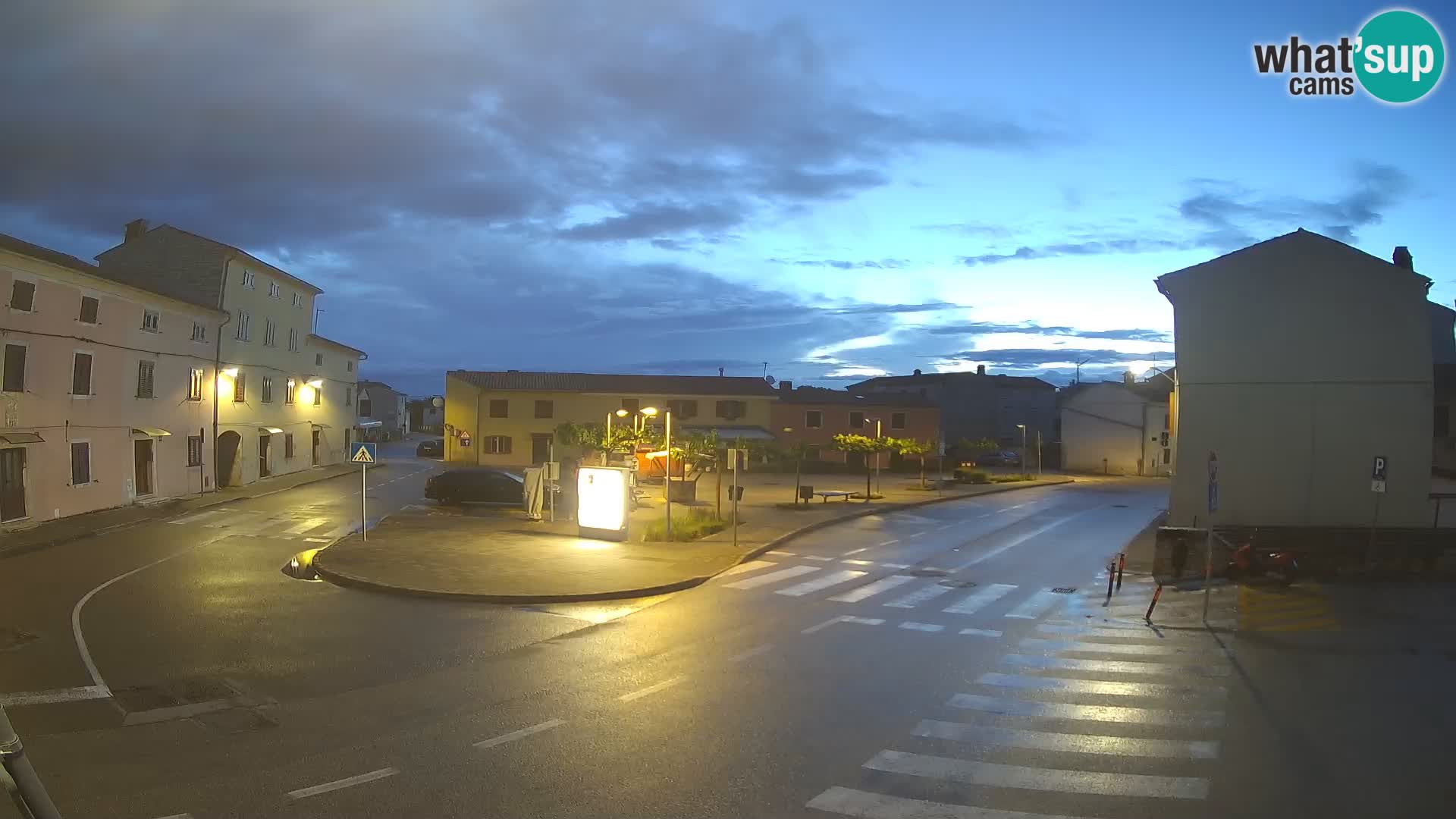 Bale Trg La Musa webcam – Istria – Croatia