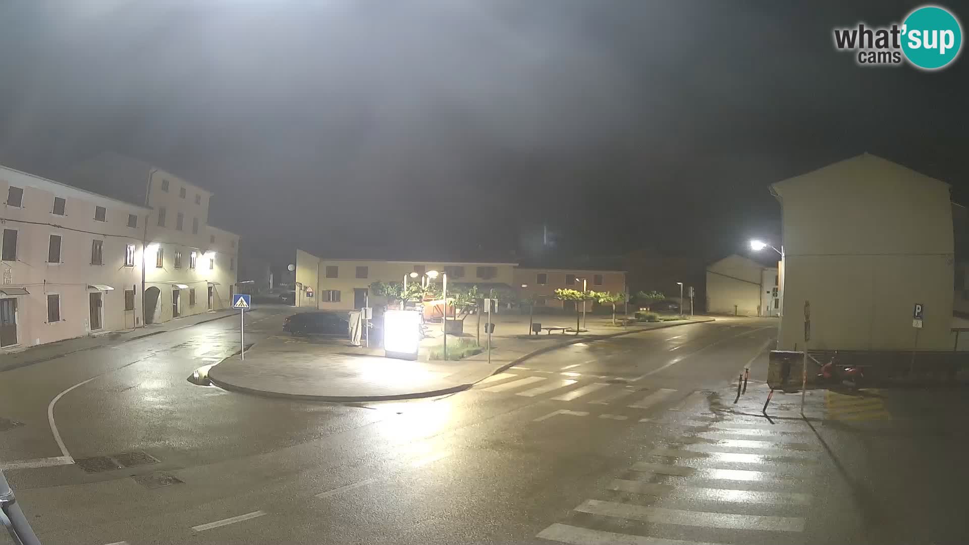 Bale, webcam de la place La Musa – Istrie – Croatie