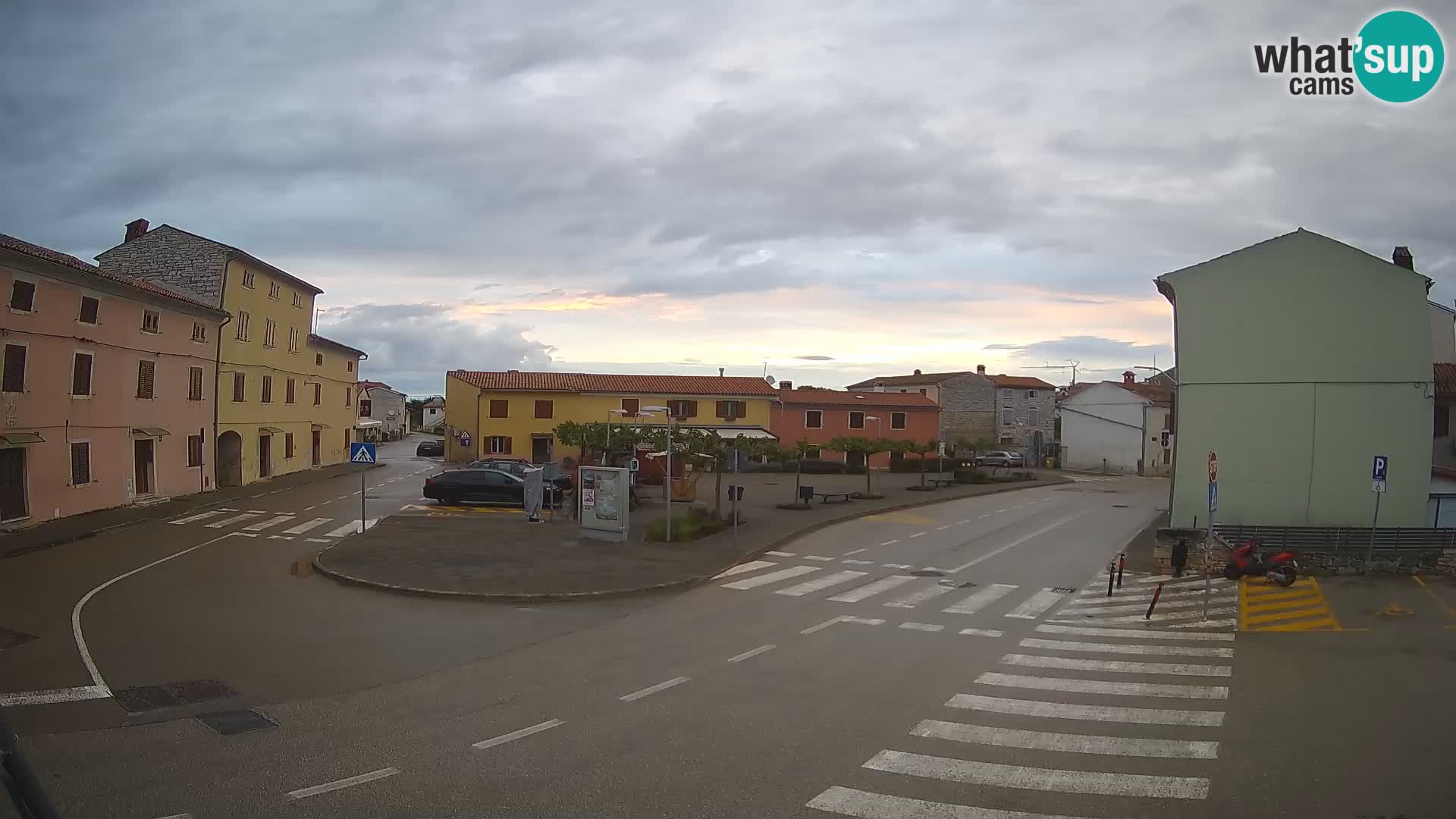 Bale, webcam de la plaza La Musa – Istria – Croacia