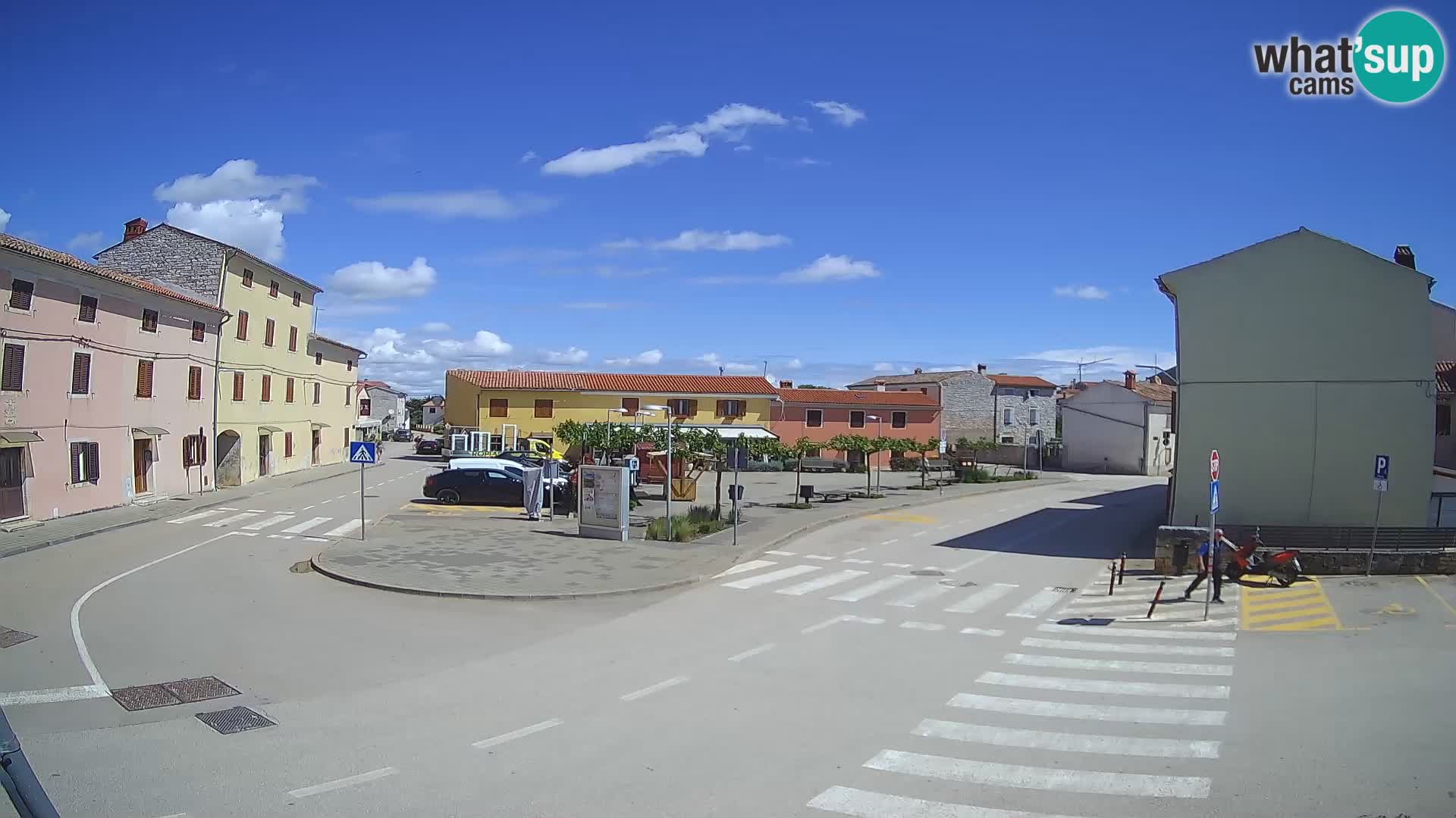 Bale Trg La Musa webcam – Istria – Croatia