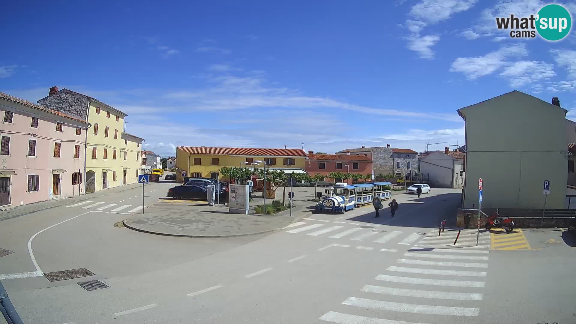 Bale, webcam de la plaza La Musa – Istria – Croacia