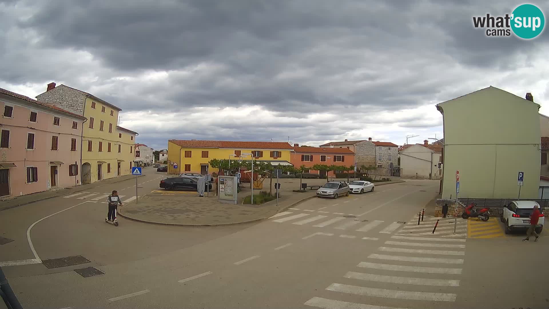 Bale Trg La Musa webcam – Istria – Croatia