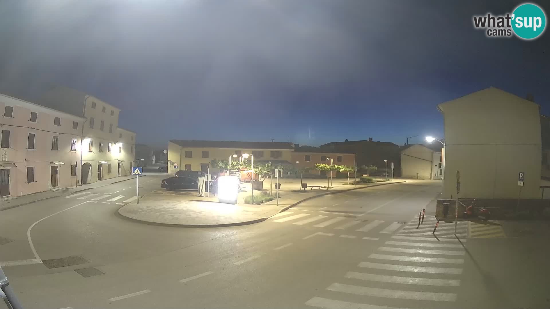 Bale Trg La Musa spletna kamera – Istra – Hrvaška