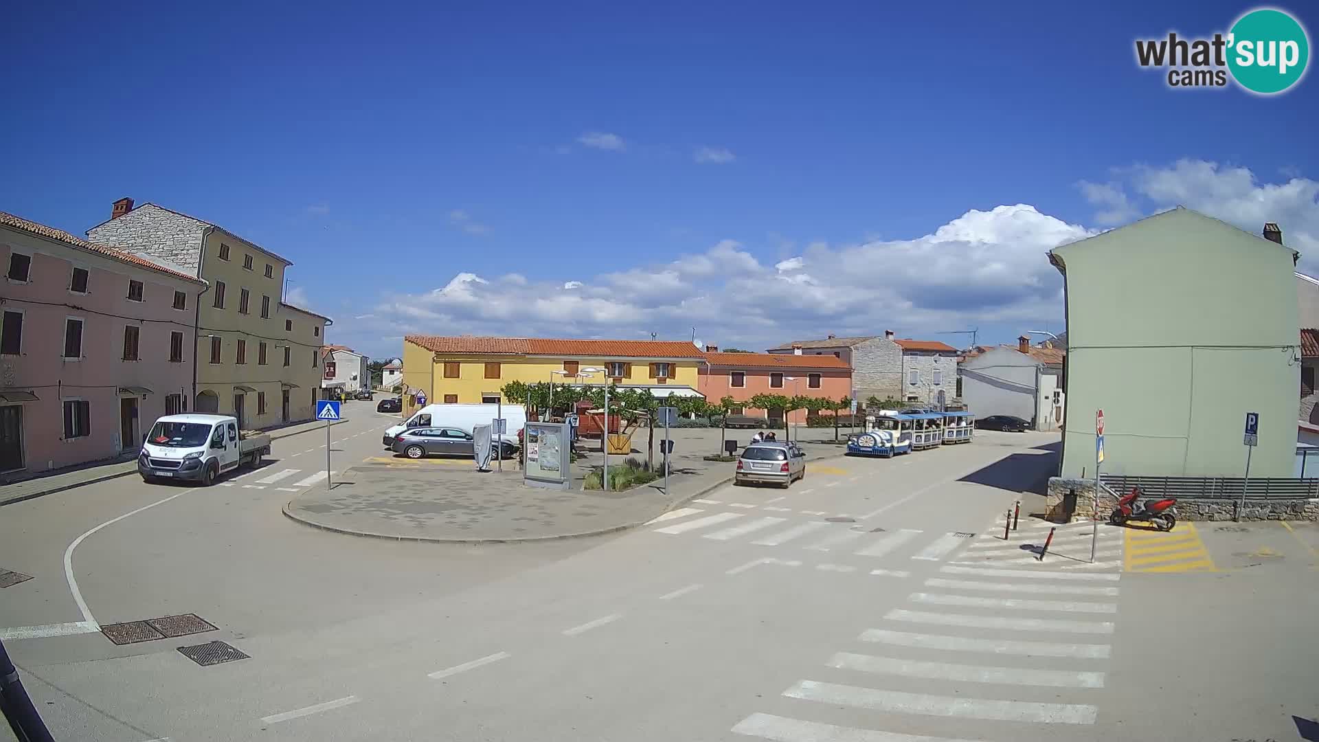 Bale Trg La Musa webcam – Istria – Croatia