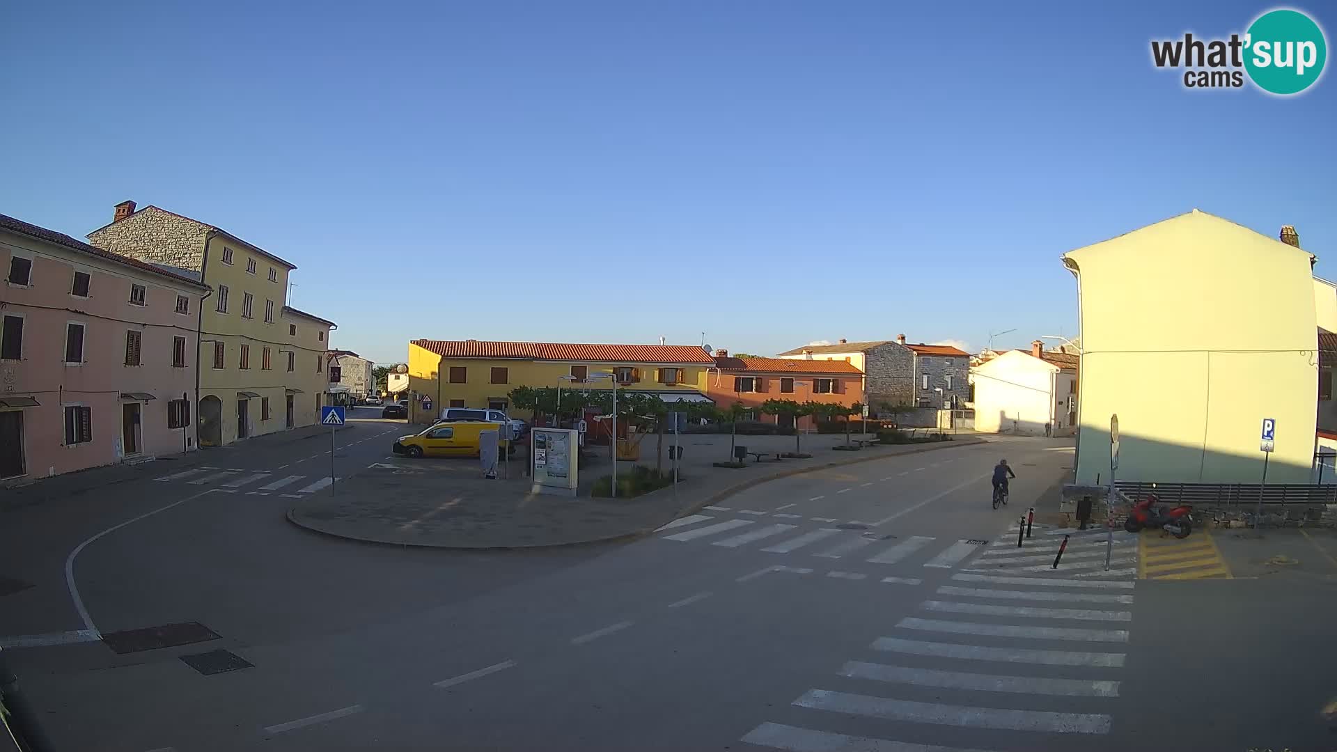 Bale Trg La Musa webcam – Istria – Croatia